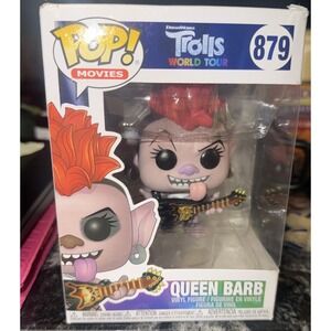 QUEEN BARB Funko Pop! 2019 Movies Trolls World Tour 879 Vaulted NIB
